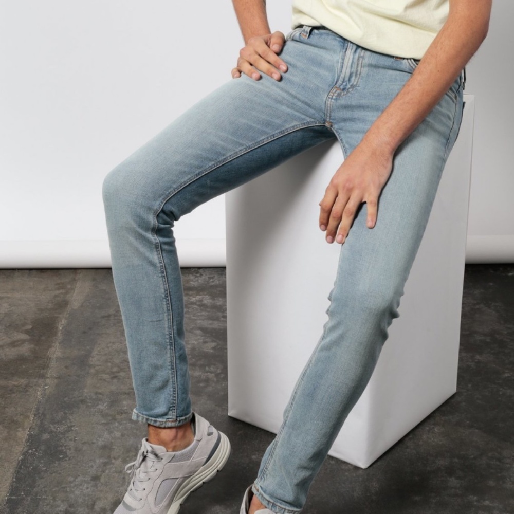 Nudie jeans skinny Lin in blue horizon